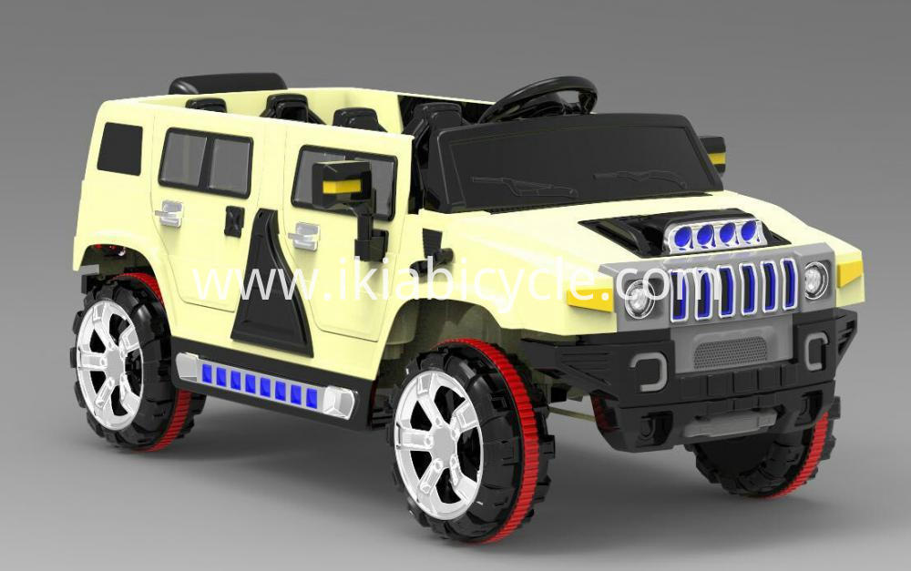 Kids super yellow color ride le ʋu dzi .